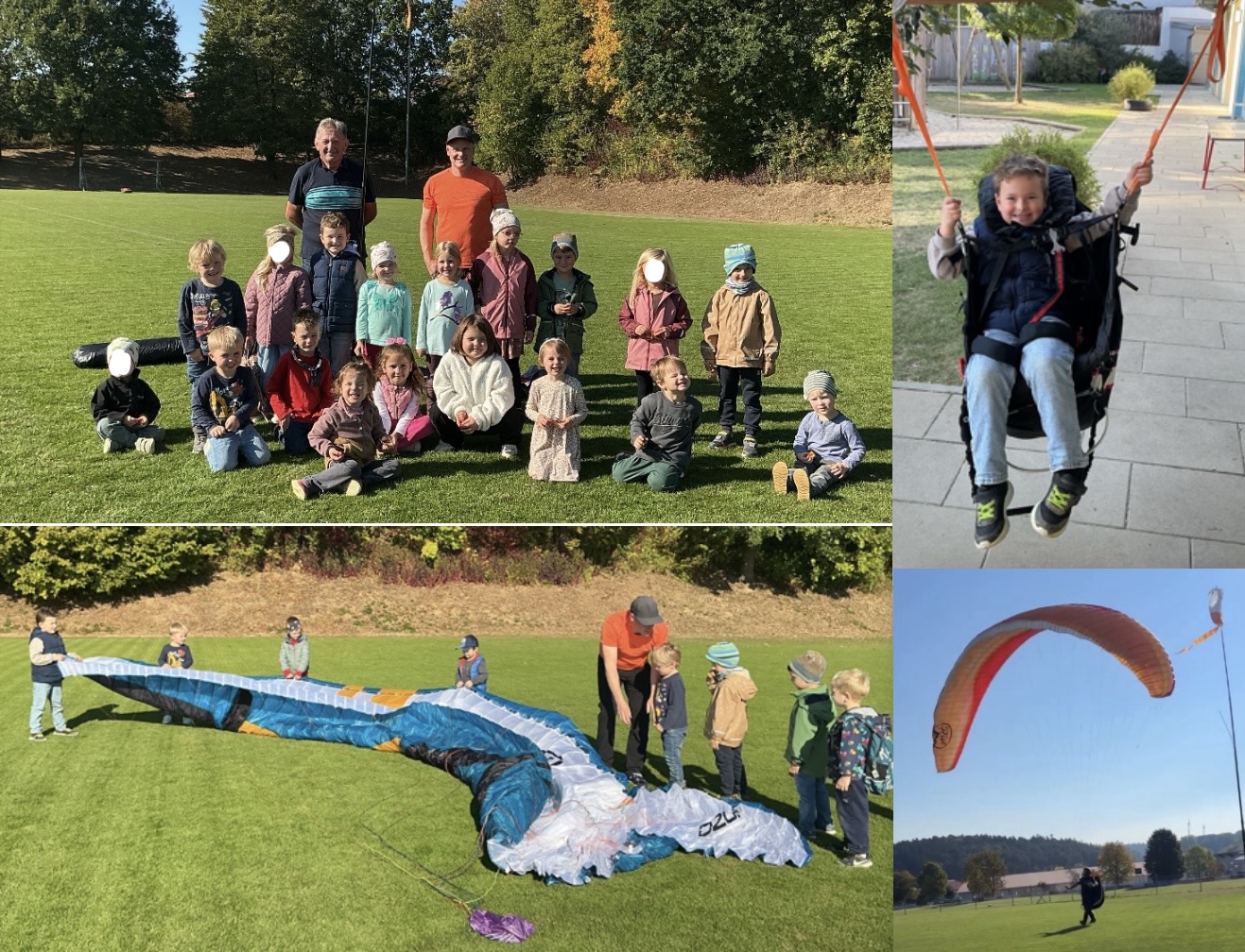 Gleitschirm fliegen 